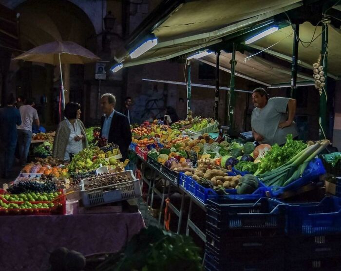 Market Stall In Italy