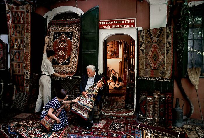 Carpet Seller In Istanbul