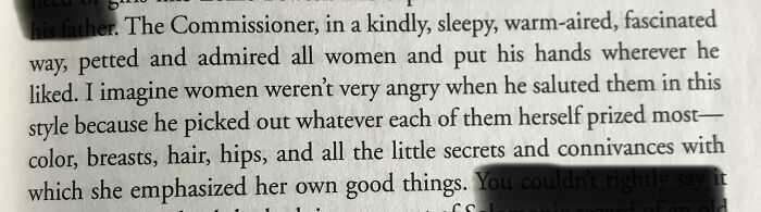 Women Enjoy Being Groped If It's On A Body Part They're Proud Of, Implies Saul Bellow In 'The Adventures Of Augie March' (1953), A Book Considered To Be In Contention For The Title Of Great American Novel