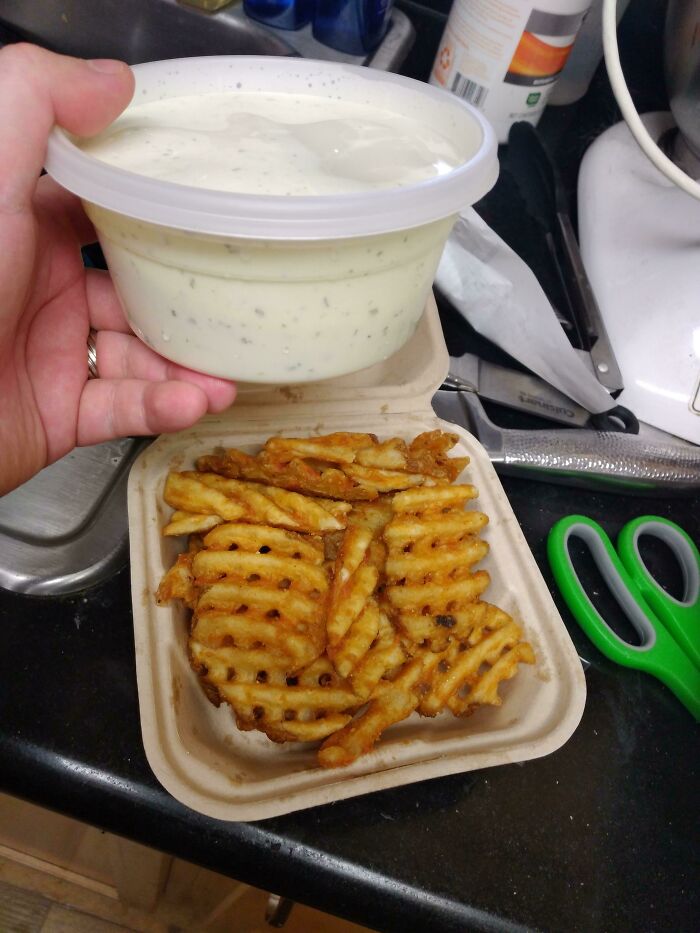 I, Too, Asked For Extra Ranch...