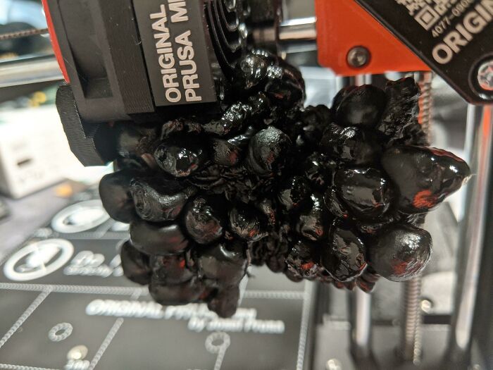 Forbidden Grapes (3D Print That Went Horribly Wrong)