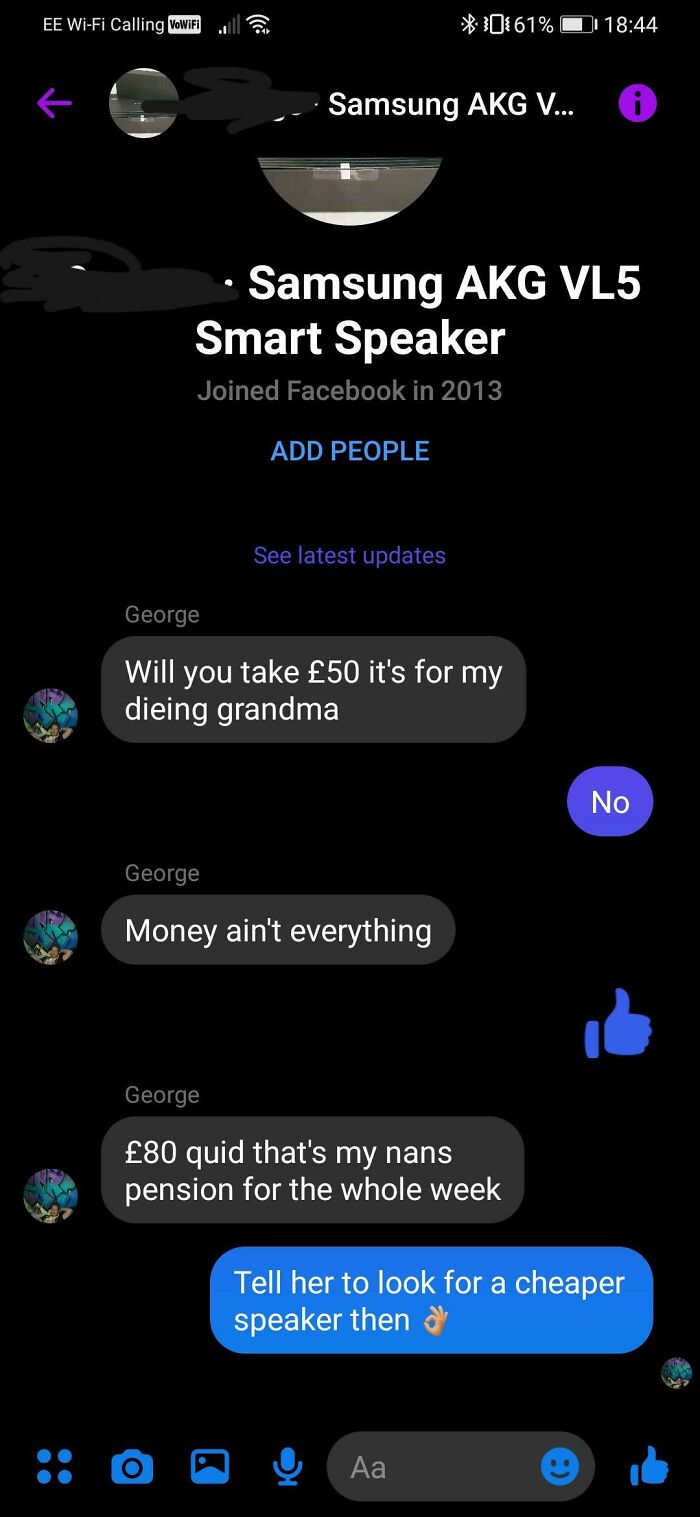 Granny's Dying Wish...