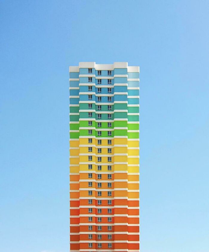 Apartment Building In Istanbul, Turkey