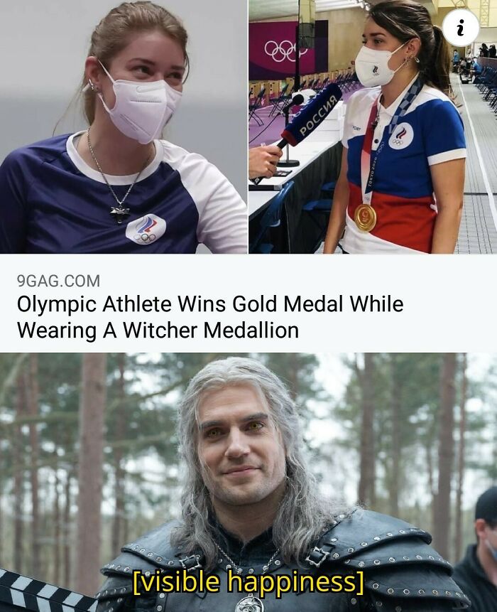 Toss Your Medal To The Athletes ~