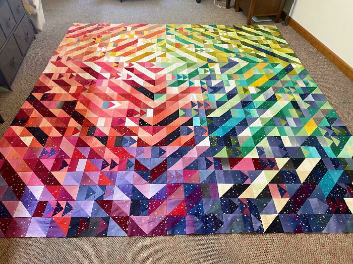 My Aunt’s Quilt - She Astounds Me!