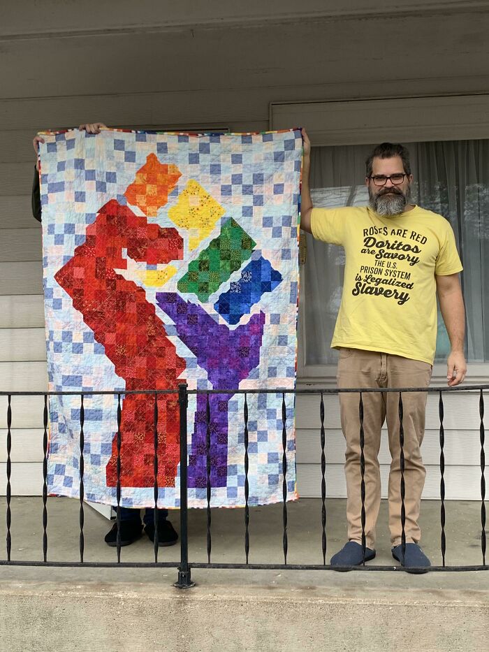 Last Quilt Of 2020! Fun, Quick Lap Quilt For My Brother