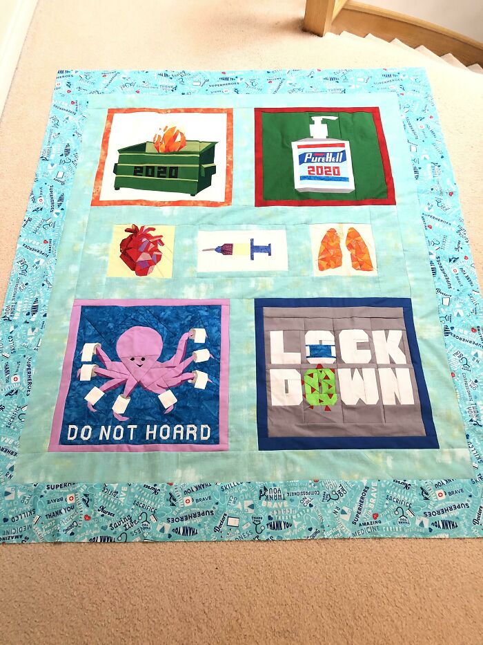My 2020 Themed Quilt
