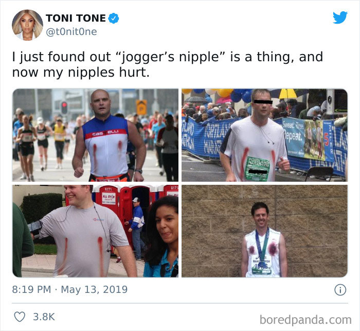 Jogger's Nipple