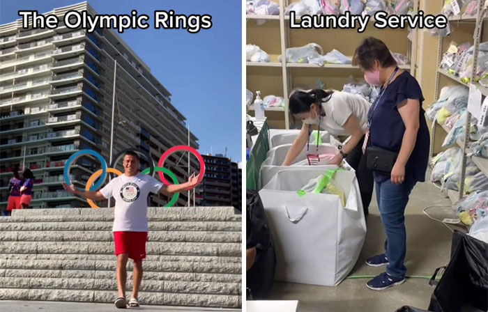 Athlete Shows Off All The Cool Stuff In The Olympic Village In Tokyo That Most Of Us Never See