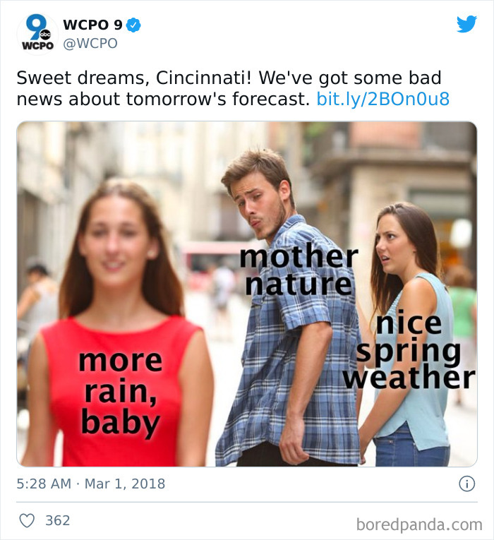Weather Memes By The Fellow Kid Weatherman