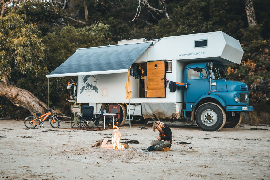 We Decided To Sell Everything We Own, Convert An Old Truck, And Travel The World Together (New Pics)