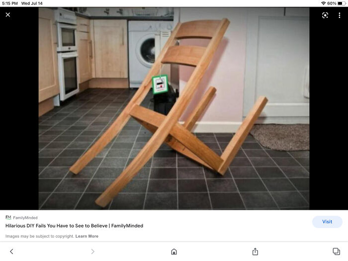 It’s Supposed To Be A Chair