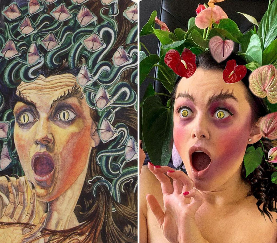 An Art Critic Cosplays The Legendary Paintings To Draw Attention To Their Secrets