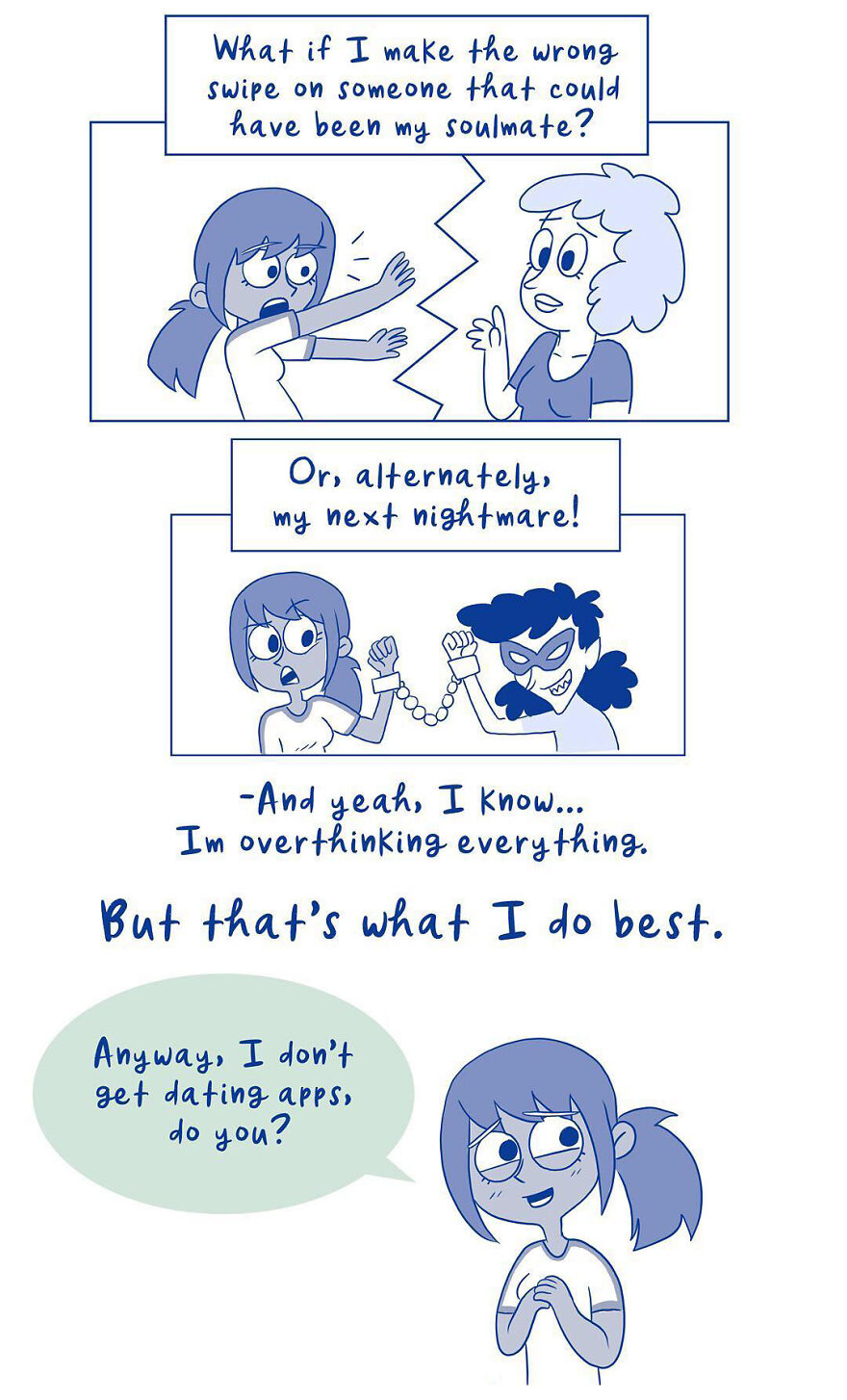 Artist Created Comics Based On Her Experiences In The Queer Dating World