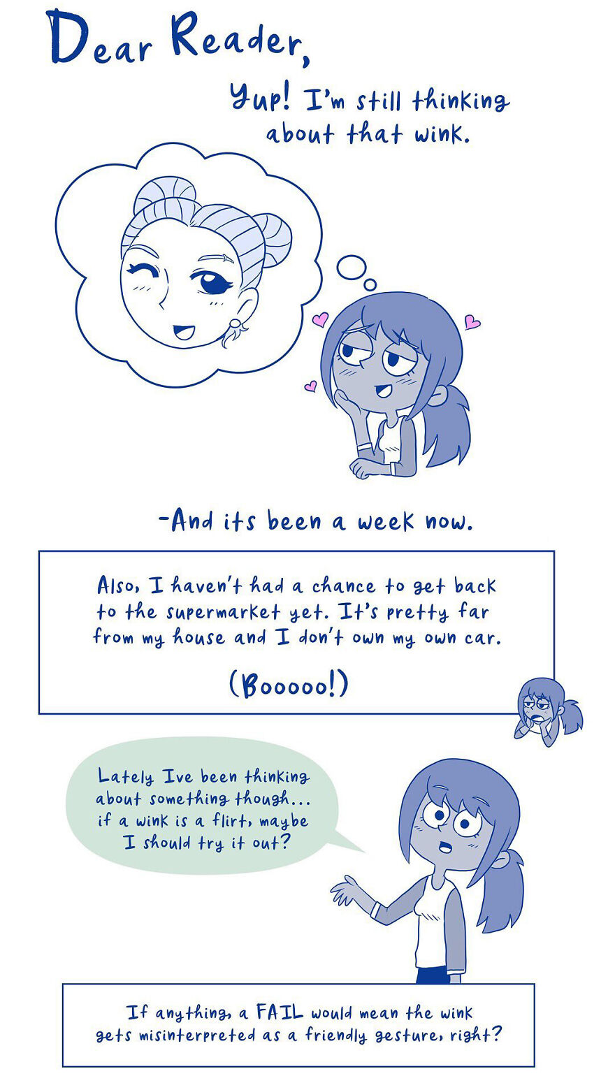 Artist Created Comics Based On Her Experiences In The Queer Dating World