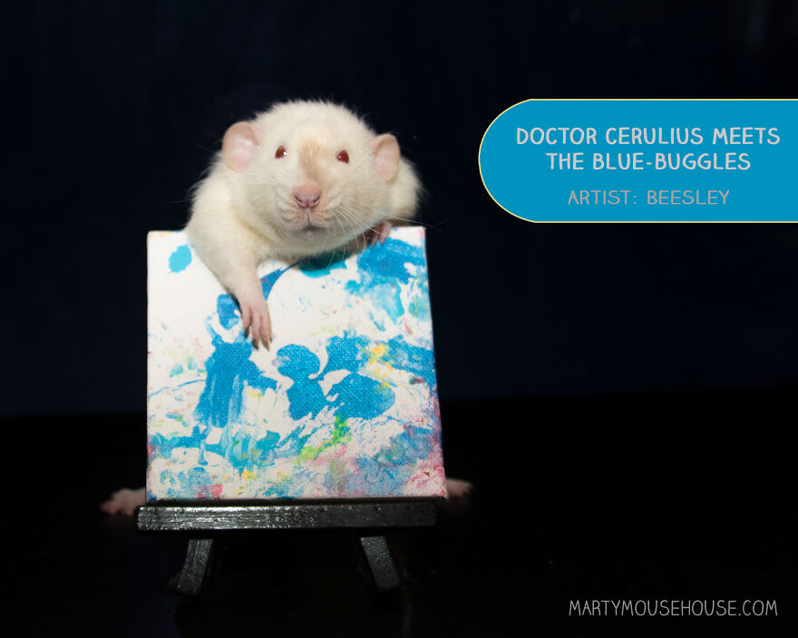 Doctor Cerulius Meets The Blue-Buggles, By Beesley