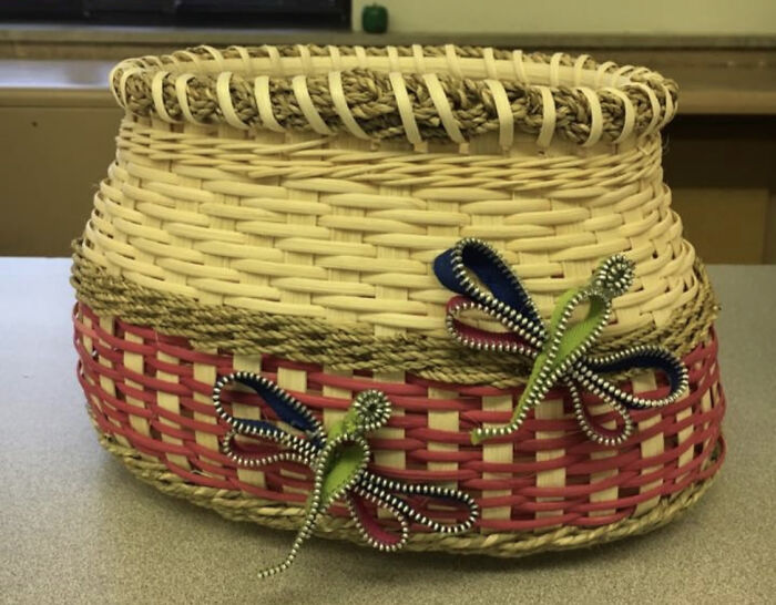 I Weave Baskets. Took A Class Once As It Sounded Interesting And Loved It.