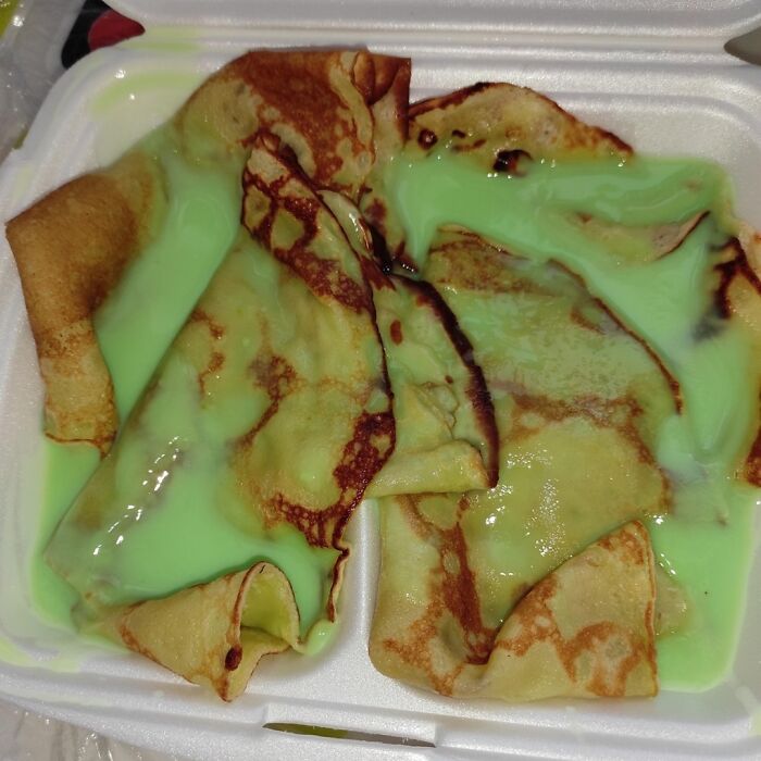 Apparently These Are Pistachio Pancakes