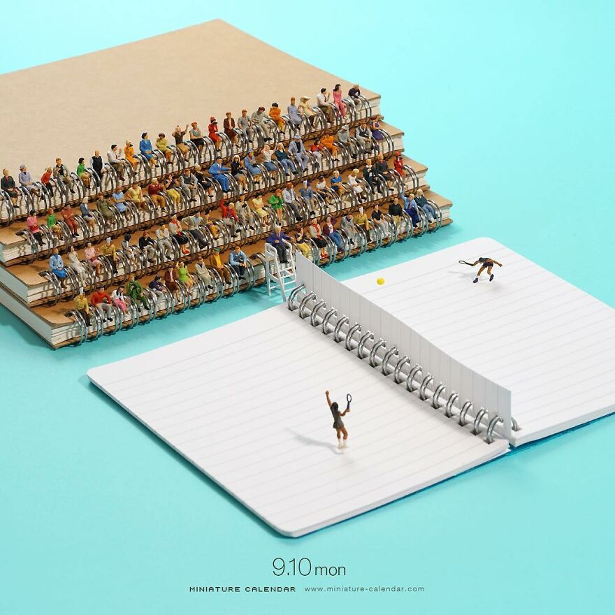 Every Day, This Artist Creates And Photographs Miniature Worlds (New Pics)
