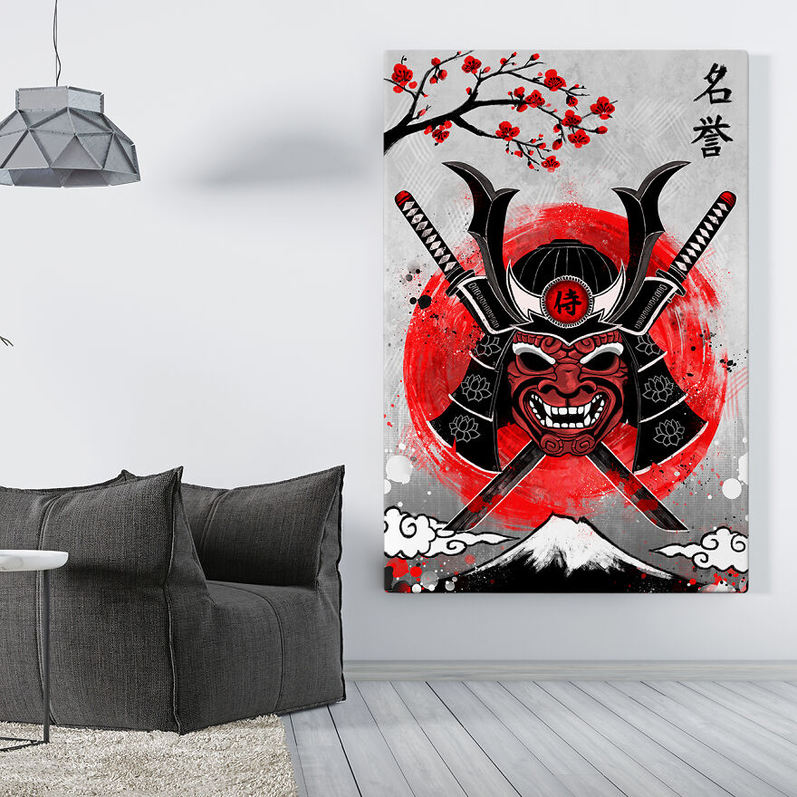 10 Japanese Illustration For An Asian Zen Home Decor
