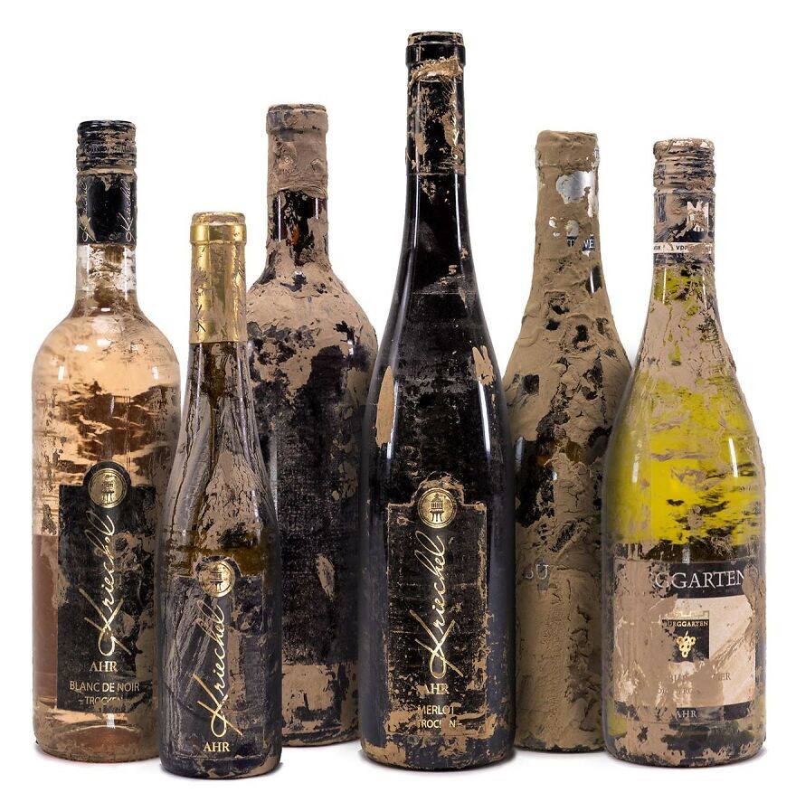 Holy... 550.000€ For Trashed Wine Bottles From Floodings In Germany?!