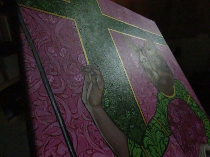 I Found A Trove Of Iridescent Paints On The Verge Of Expiry... So I'm Making A Series With Them