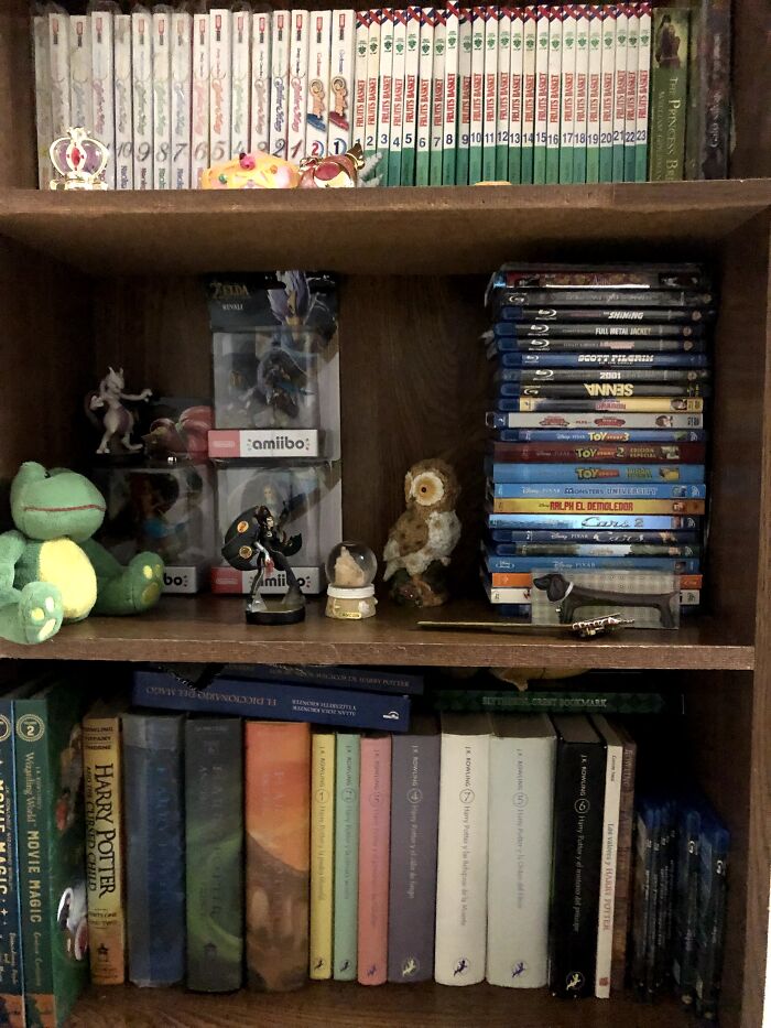 Small One, Filled With Toys, Manga And Some Of My Movie Collection. Feel Free To Ask.