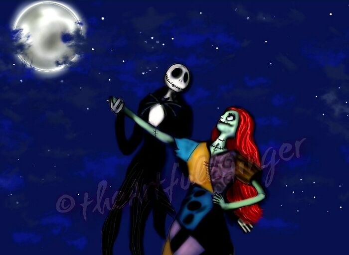 Jack And Sally Dancing. Made This Yesterday July 10th