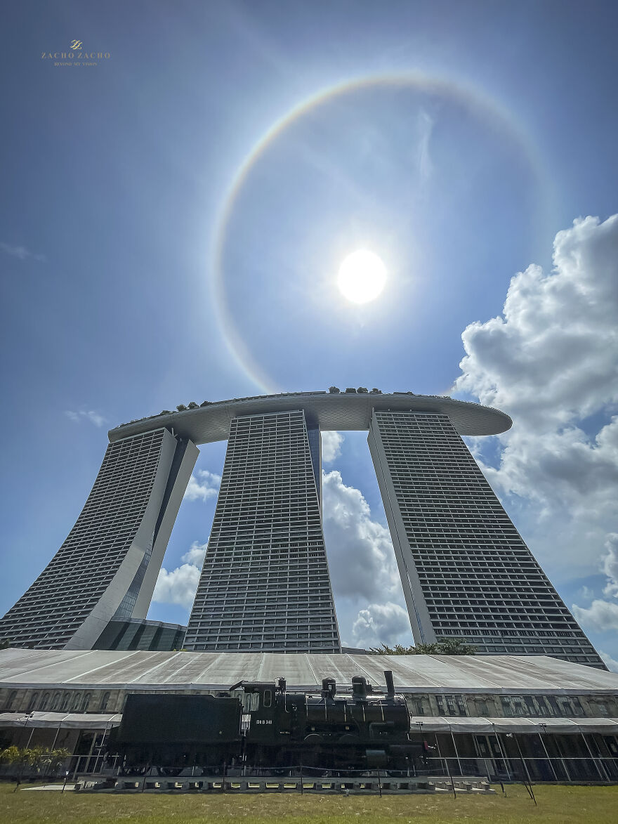 The 'Ring' Sun Halo Singapore