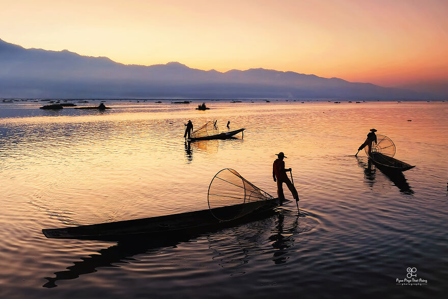 The Fishermen From Inle Lake , Most Magical Travel Photography By Pyae Phyo Thet Paing The Fishermen From Inle Lake , Most Magical Travel Photography By Pyae Phyo Thet Paing