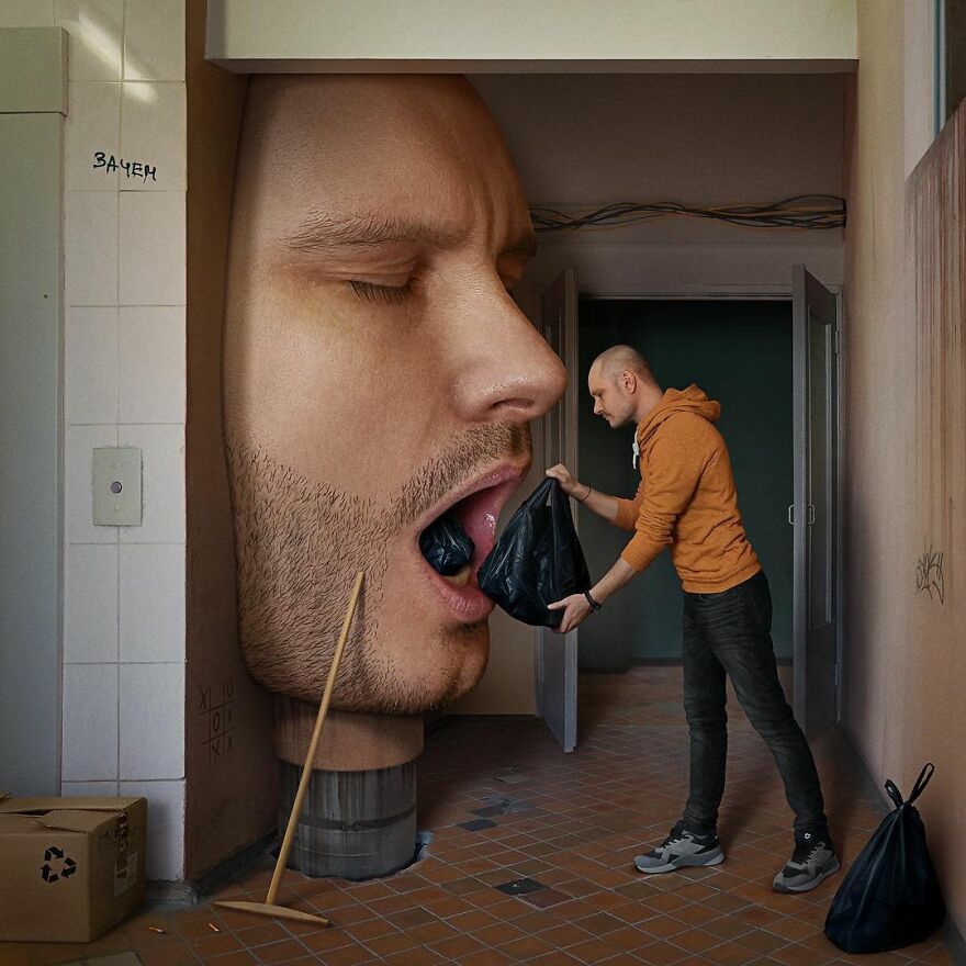 Photoshop Master Merges Real And Digital World Into Amazing Montages