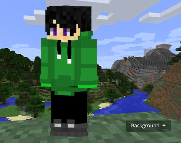 My Oc 54, As A Minecraft Skin (I Dont Have A Drawing Or Anything)