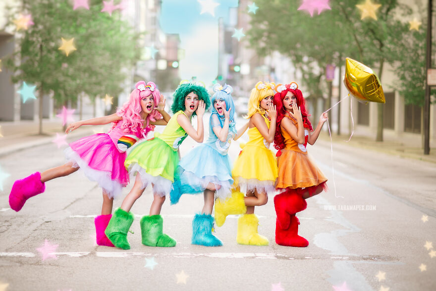 I Created This Care Bear Themed Photoshoot To Relive My Childhood-Eighties Babies Unite!