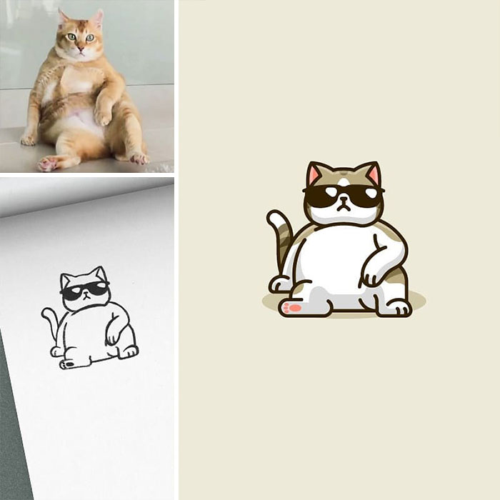 The Irresistible And Cute Logos Of An Indonesian Artist (New Pics)