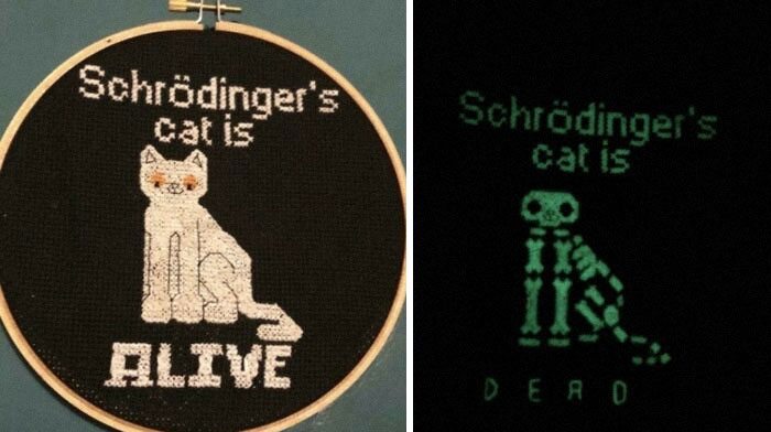 Schrödinger’s Cat Glow In The Dark Is Finished!