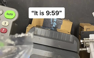 Supervisor At Amazon Warns Employees That If They Finish Their Shift 1 Minute Early, They Won't Be Paid For That Time