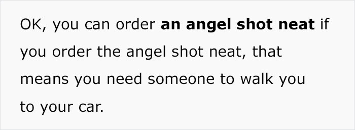 Bartender Explains What Different "Angel Shots" Mean And How Ordering One Can Save Someone From A Bad Situation