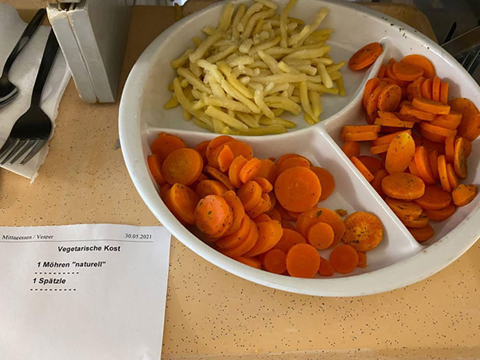 A Hospitals Take On Vegetarian Cuisine. Germany