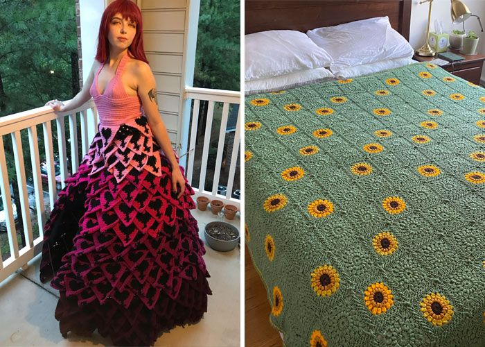 50 Of The Most Creative And Beautiful Works Shared In This Crochet Lovers Community