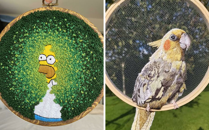 40 Times People Showed Off Their Best Embroidery Works