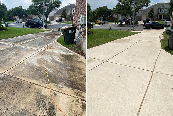 Husband Power Washed A Driveway, I’m Impressed Every Time