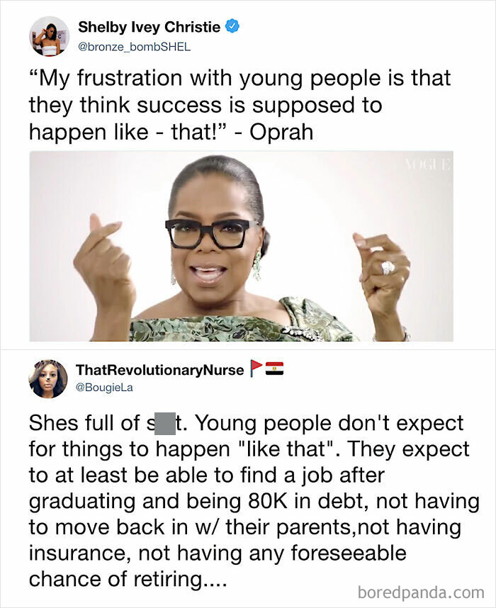 Really Oprah?