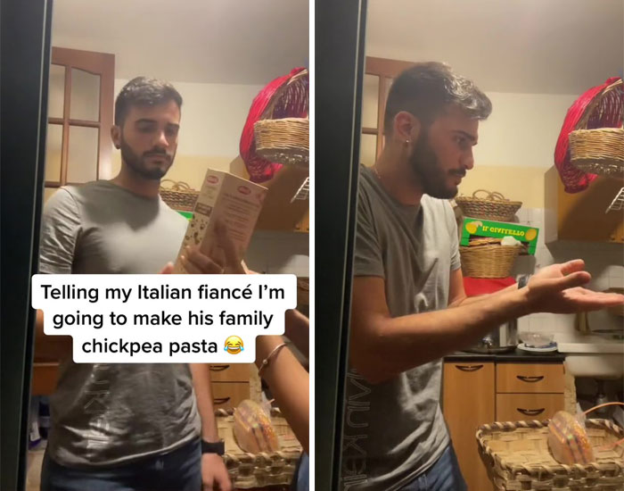 Telling My Italian Fiancé I'm Going To Make His Family Chickpea Pasta