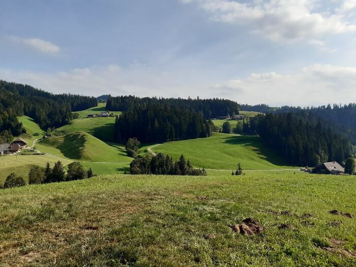 Hiking Around The Napf In Switzerland