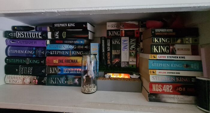 The Stephen King Shelf
