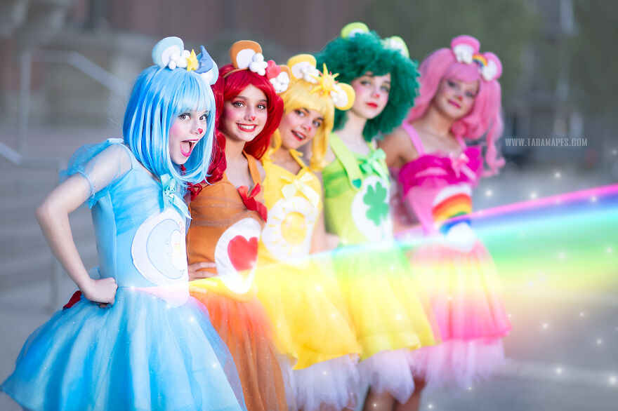 I Created This Care Bear Themed Photoshoot To Relive My Childhood-Eighties Babies Unite!