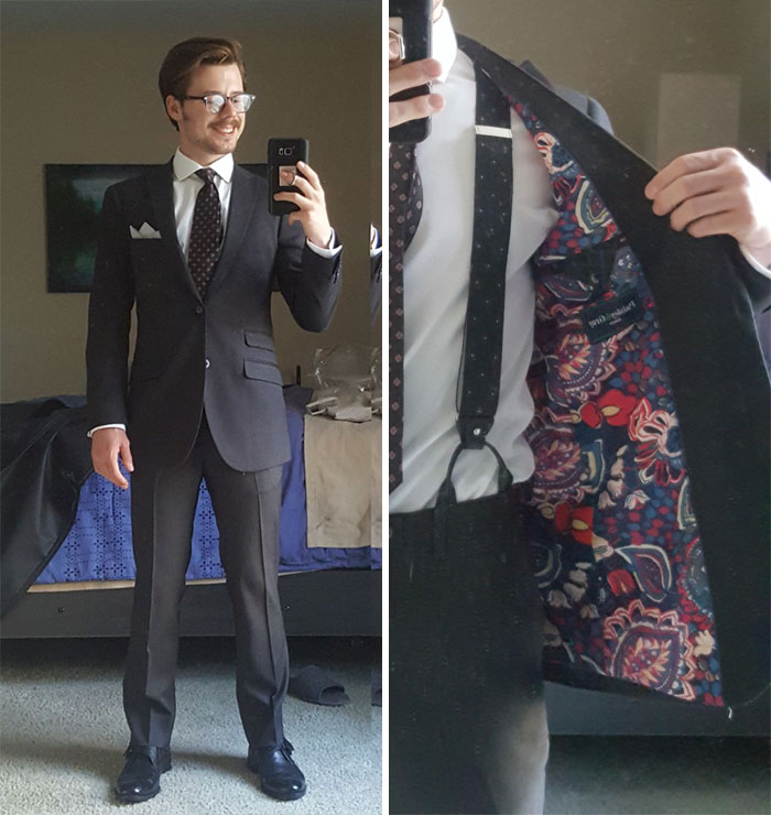 (Fo) I Alter Weddings Dresses For A Living, But Suit Alterations Are My True Passion. Here's My Last Suit I Did For Myself