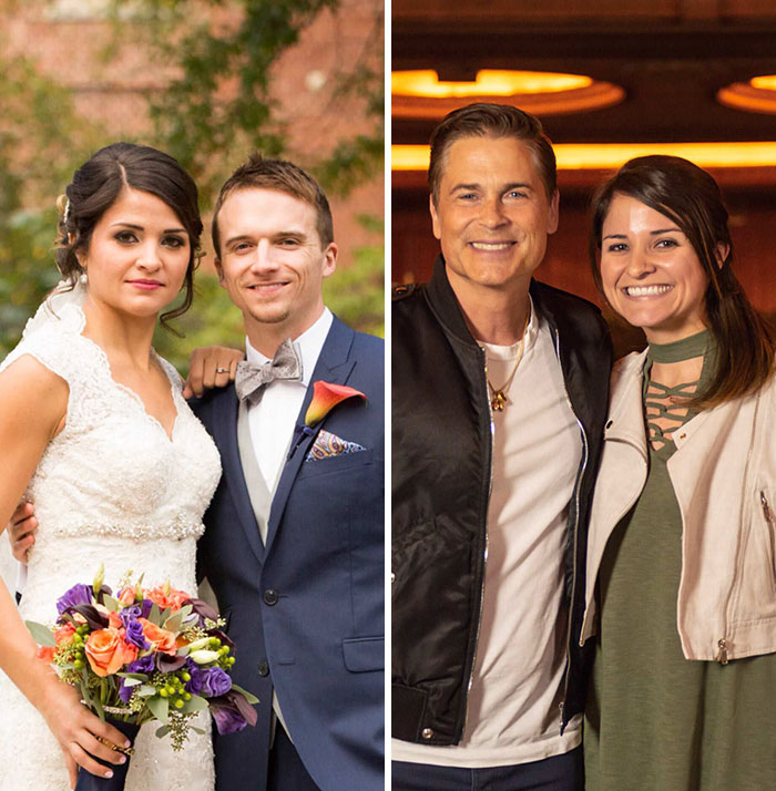 My Wife’s Face On Our Wedding Day Compared To When She Met Rob