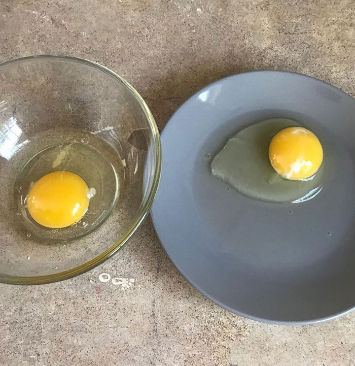 I Thought Pregnancy Brain Was Fake. It’s Not. To Make Scrambled Eggs This Morning, I Cracked One Egg In A Bowl And The Other On A Plate