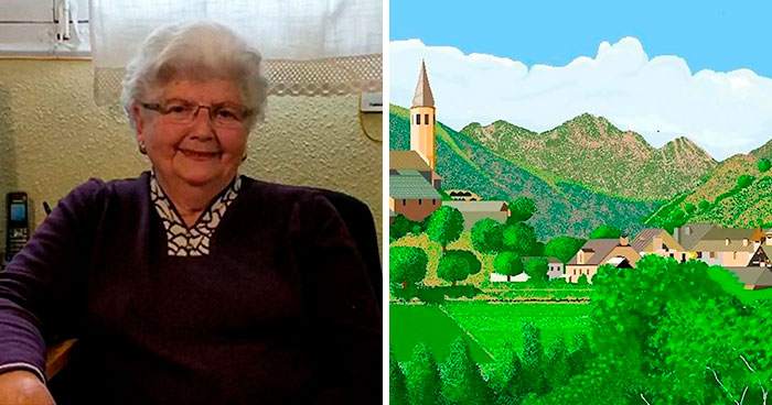91-Year-Old Grandma Uses Microsoft Paint In A Way That Would Probably Surprise Even Its Developers (New Pics)